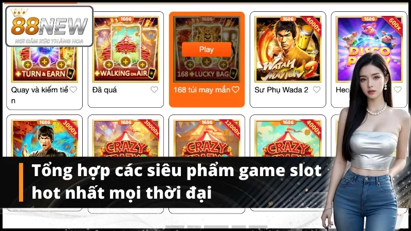 Các siêu phẩm nổ hũ New88 hot nhất mọi thời đại